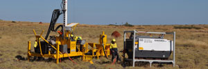 Seismic drilling photo